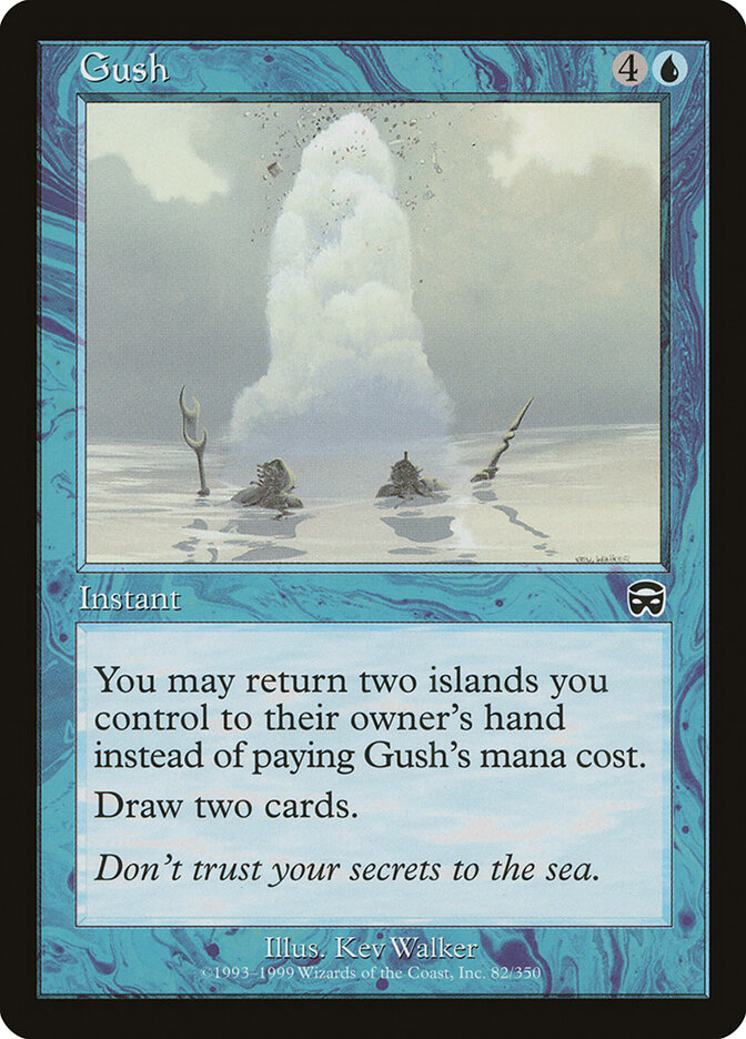 Gush card front
