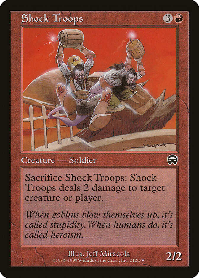 Shock Troops card front