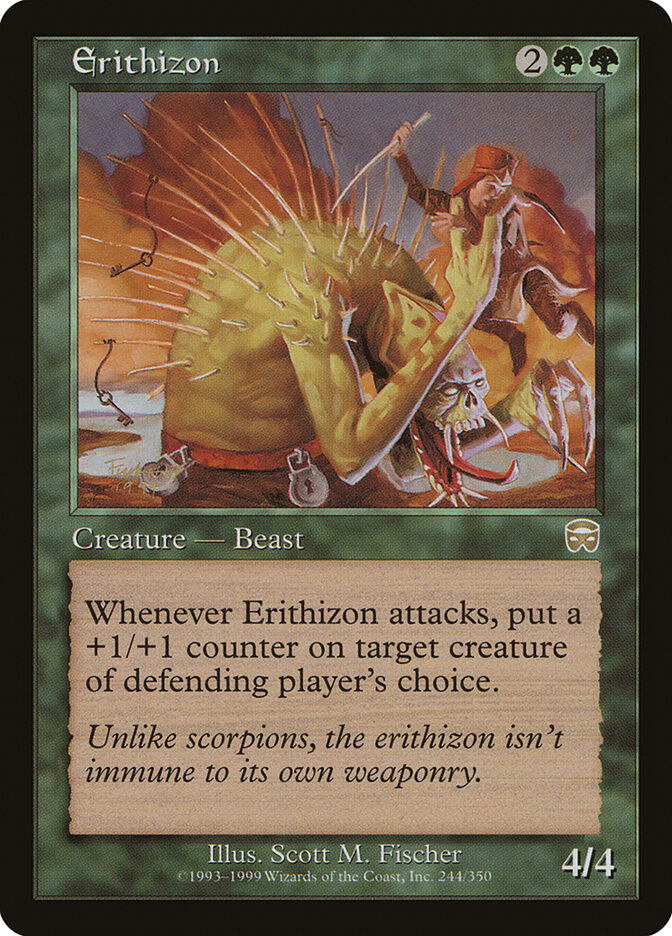 Erithizon card front