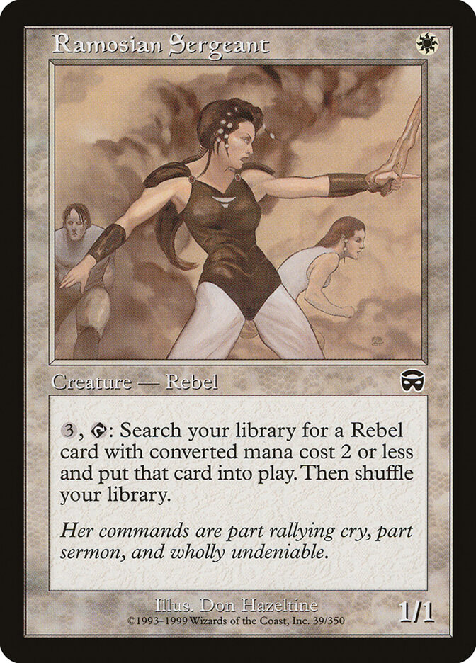 Ramosian Sergeant card front