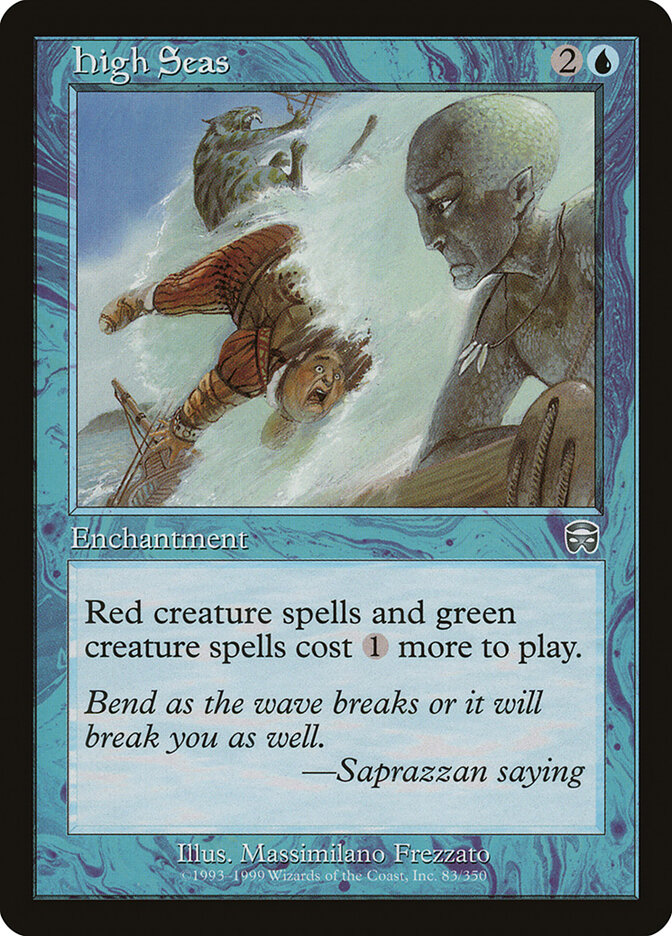 High Seas card front