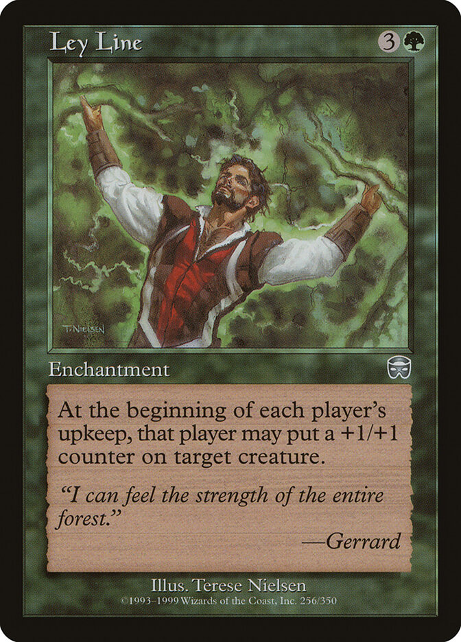 Ley Line card front