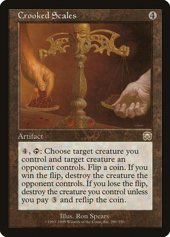 Crooked Scales card front