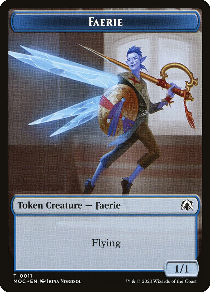 Faerie card front