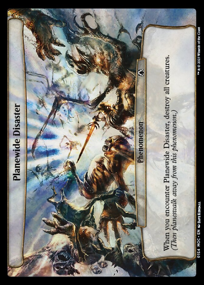 Planewide Disaster card front