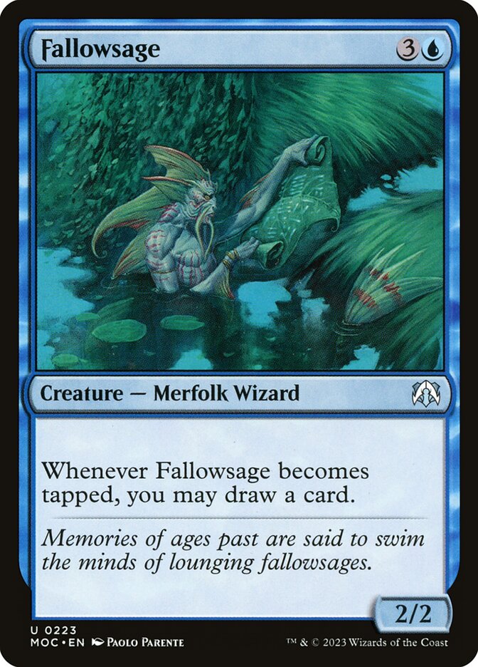Fallowsage card front
