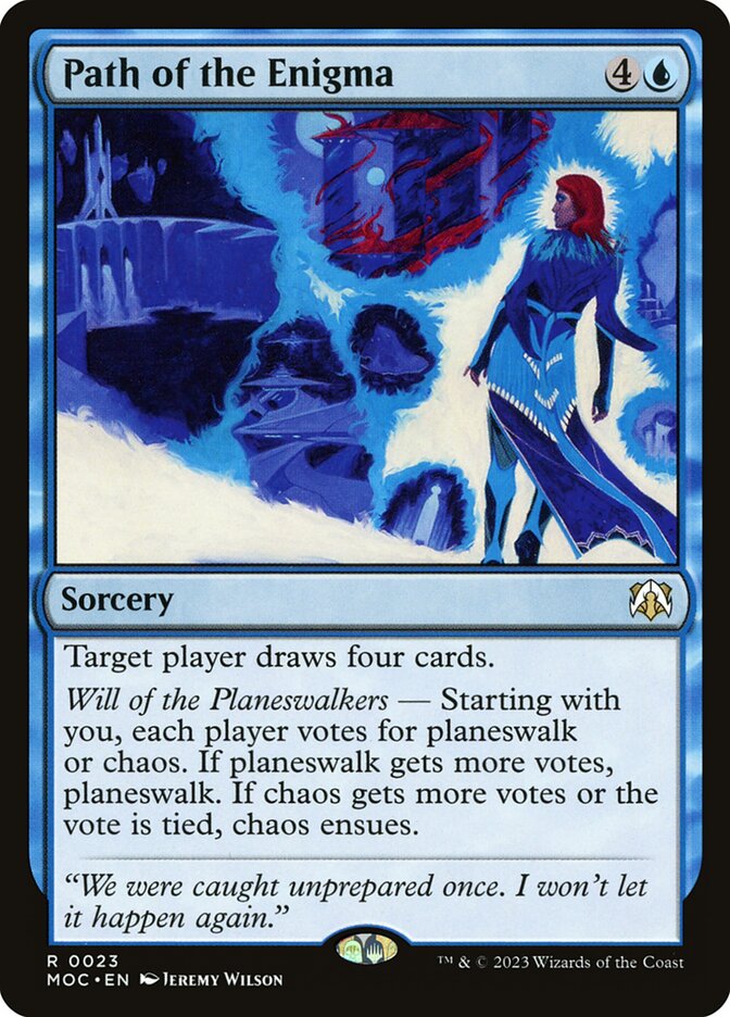 Path of the Enigma card front