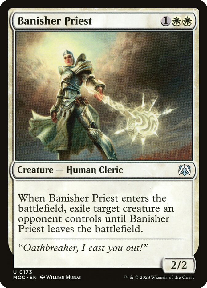 Banisher Priest card front
