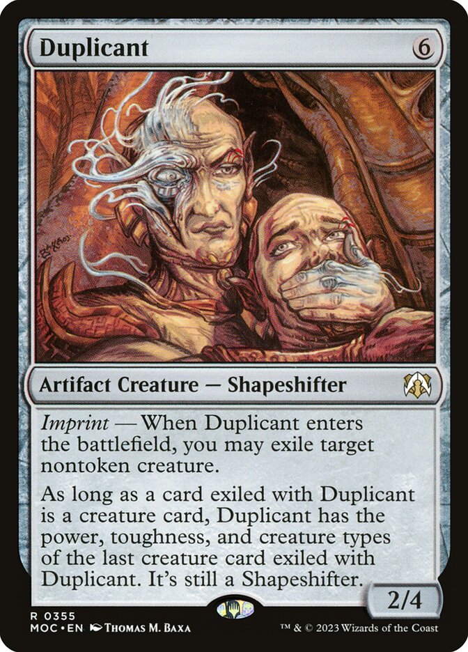 Duplicant card front