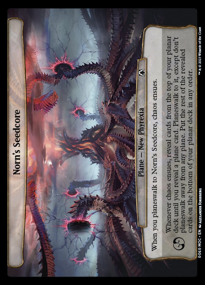 Norn's Seedcore card front
