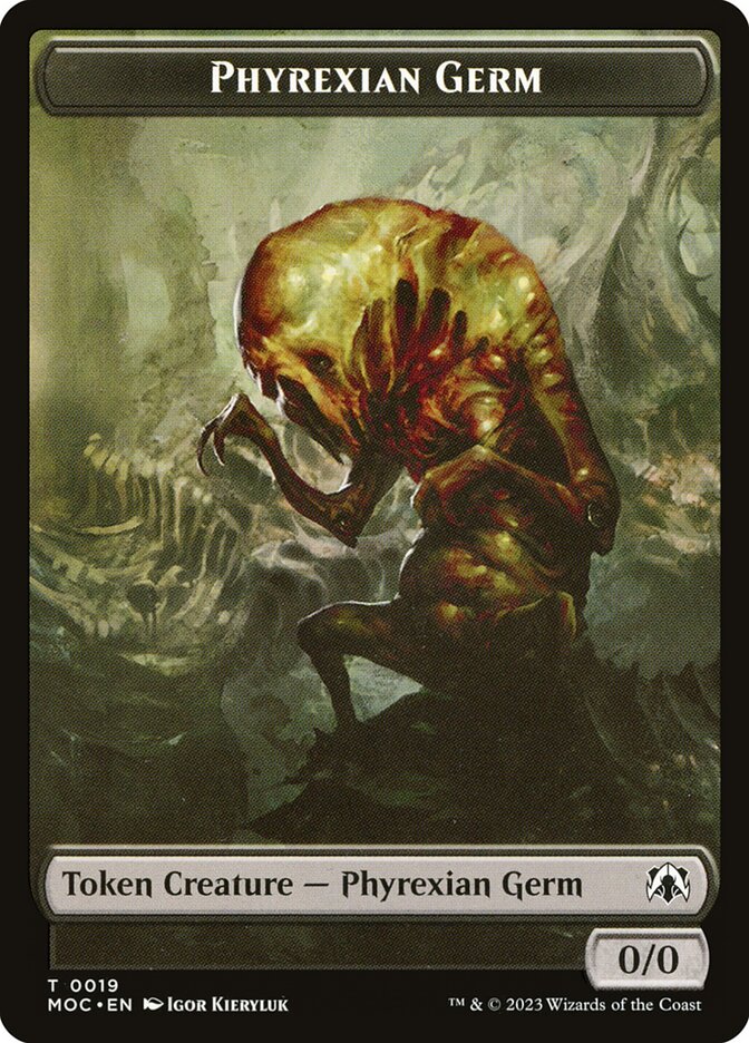 Phyrexian Germ card front