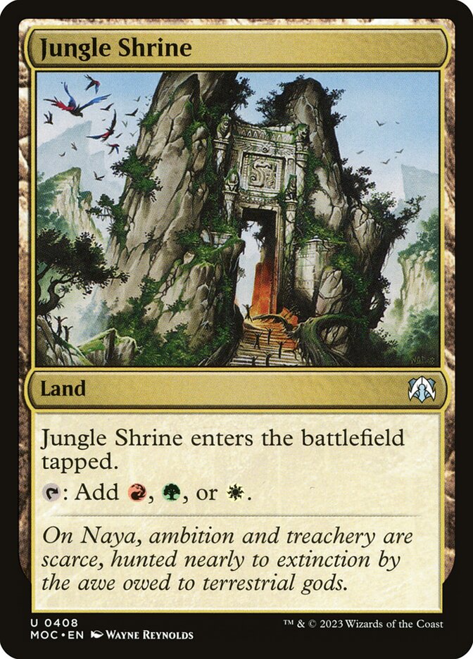 Jungle Shrine card front