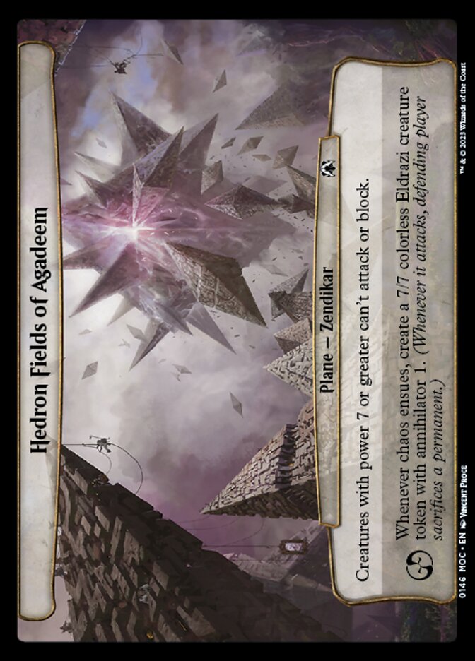 Hedron Fields of Agadeem card front