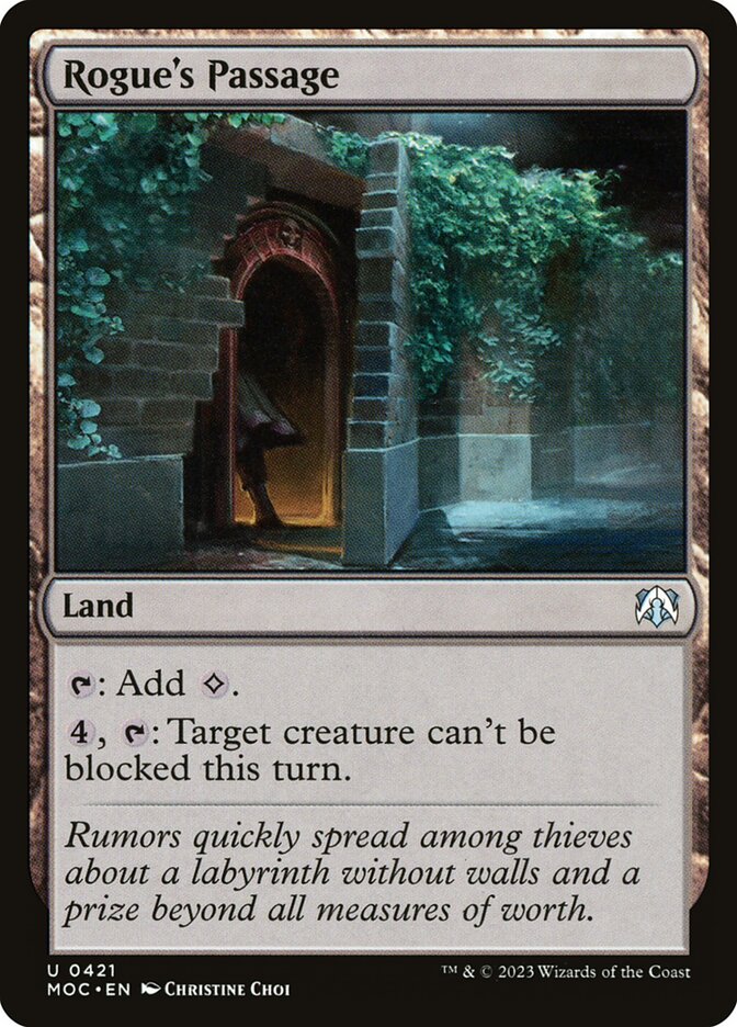 Rogue's Passage card front