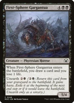 First-Sphere Gargantua
