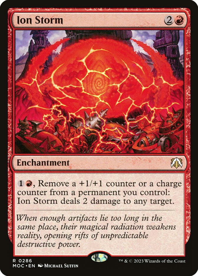 Ion Storm card front
