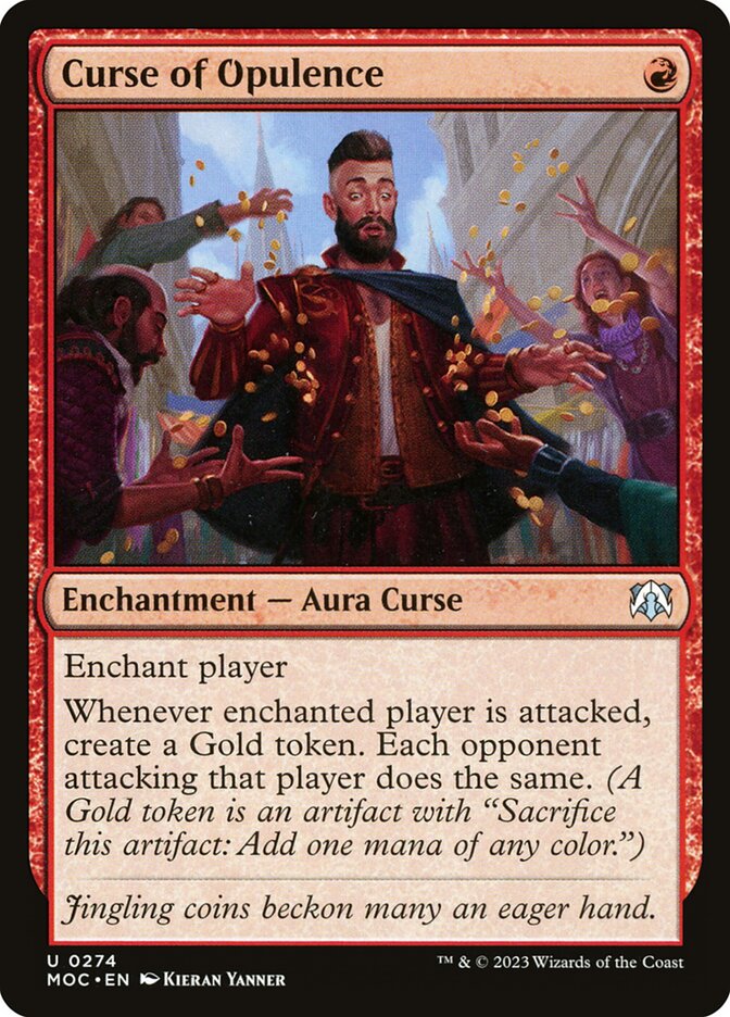 Curse of Opulence card front
