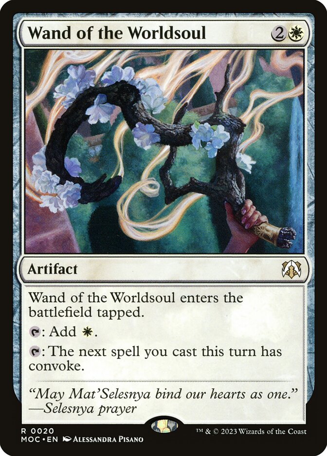 Wand of the Worldsoul card front