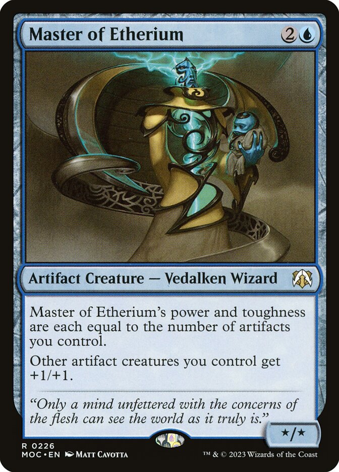 Master of Etherium card front