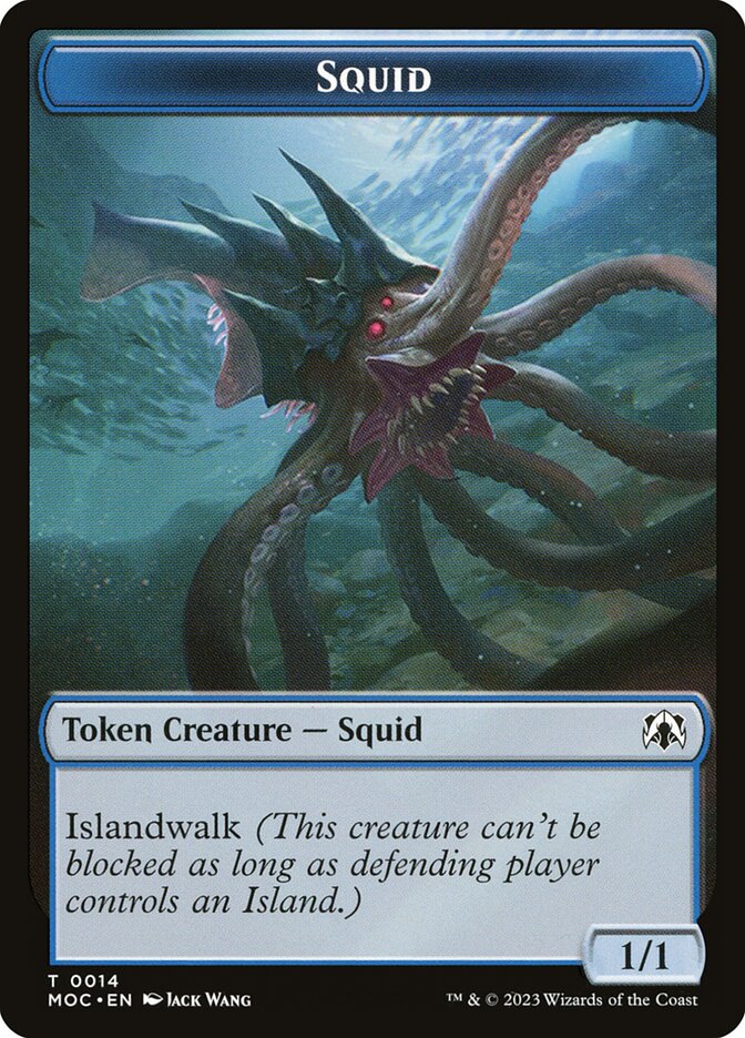 Squid card front
