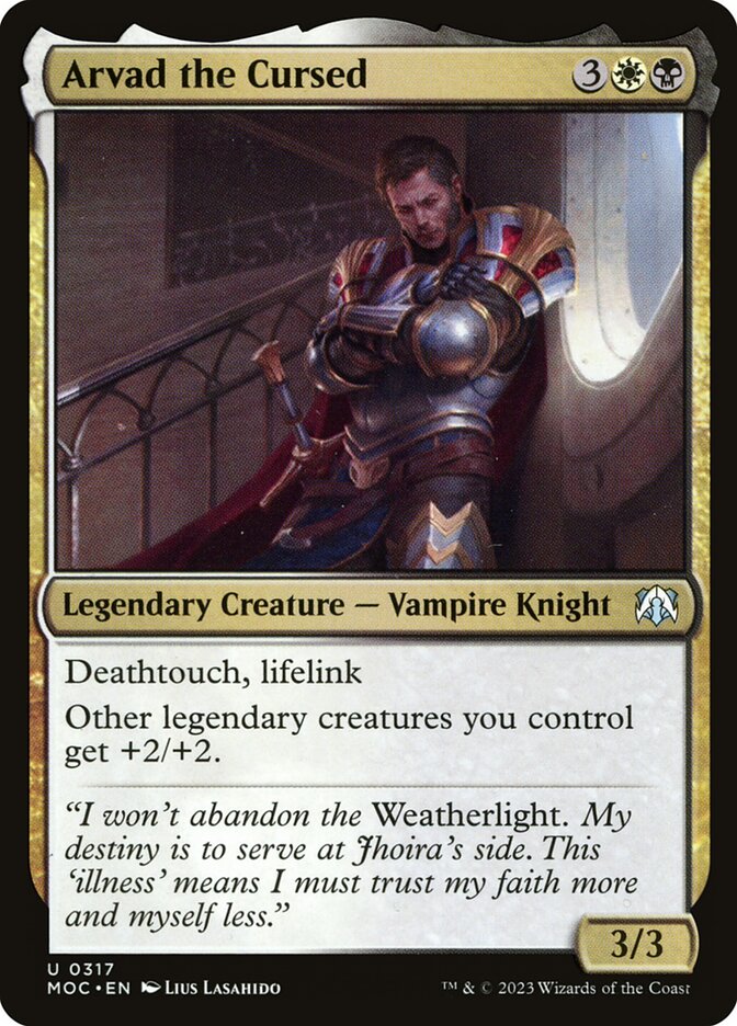 Arvad the Cursed card front