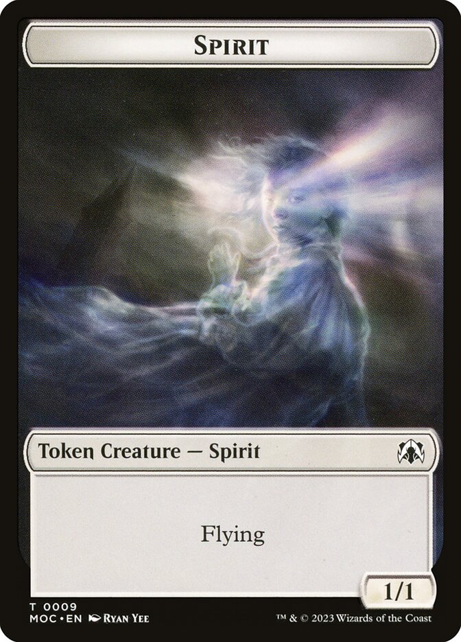 Spirit card front