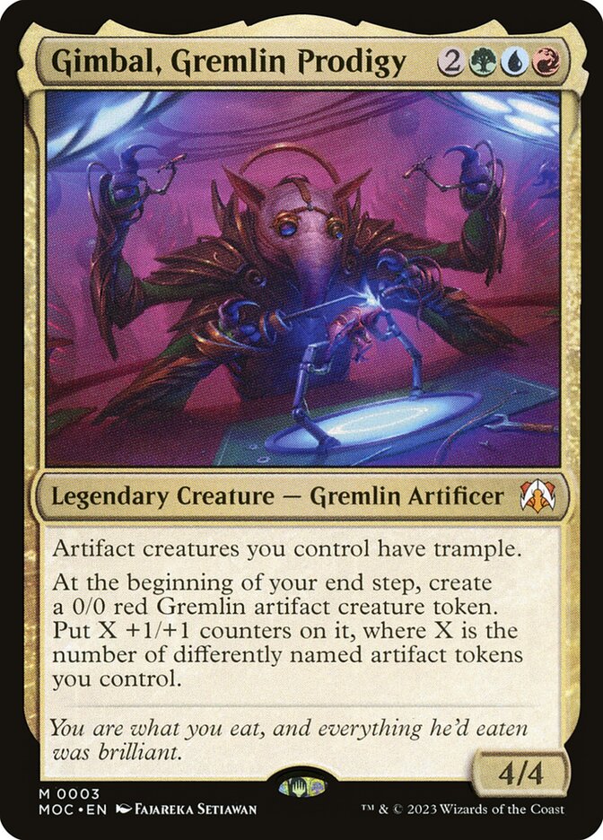Gimbal, Gremlin Prodigy card front