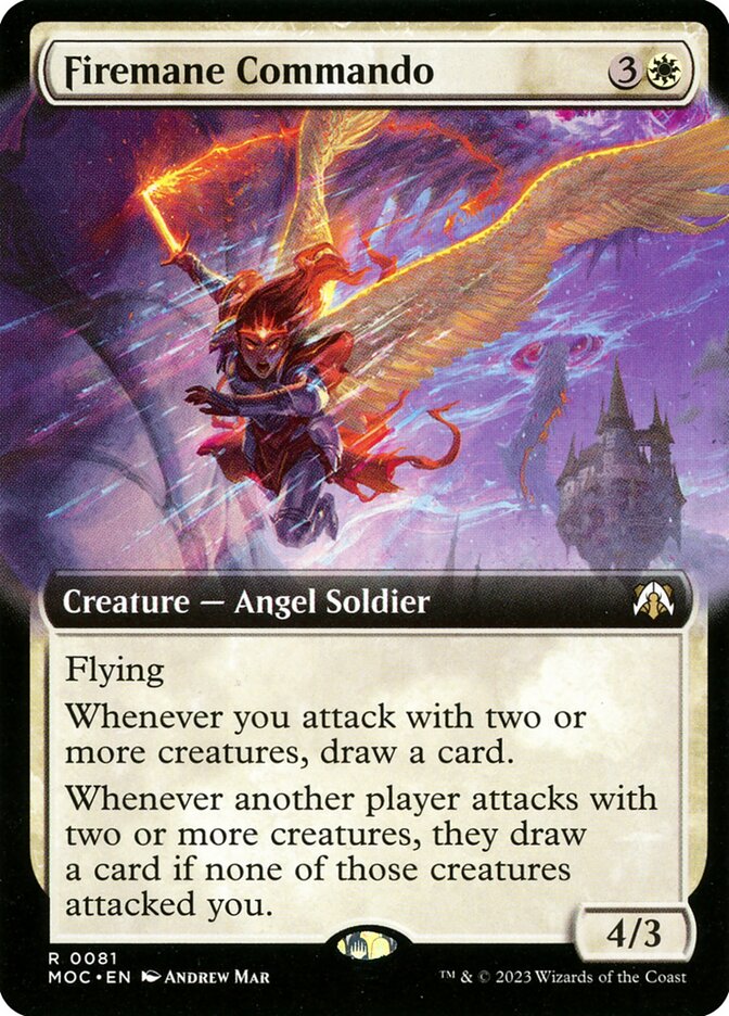 Firemane Commando card front