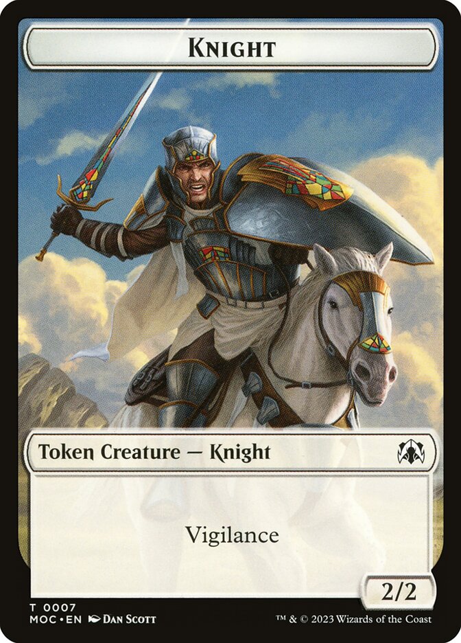 Knight card front