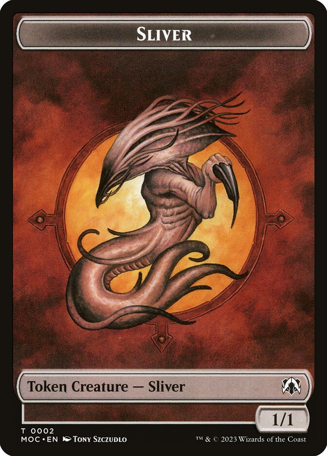 Sliver card front