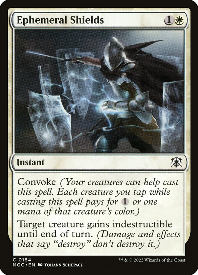 Ephemeral Shields card front