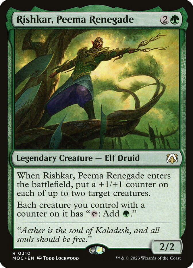 Rishkar, Peema Renegade card front