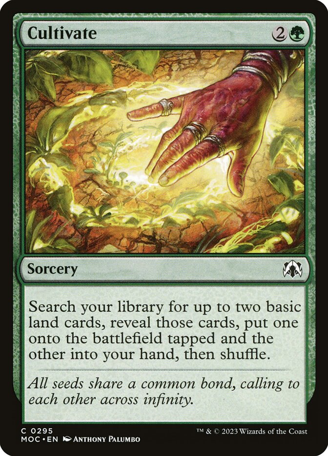 Cultivate card front