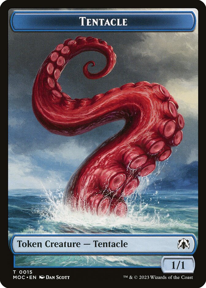 Tentacle card front