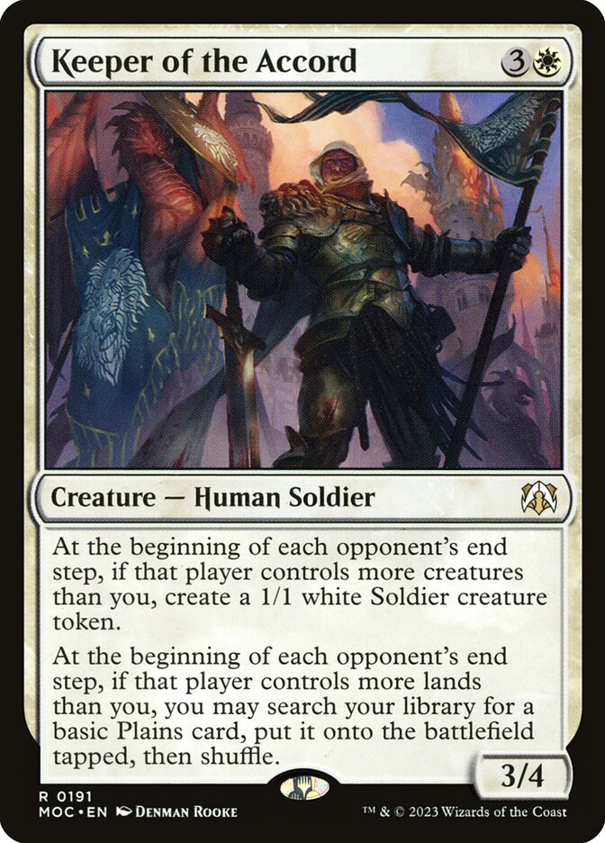 Keeper of the Accord card front