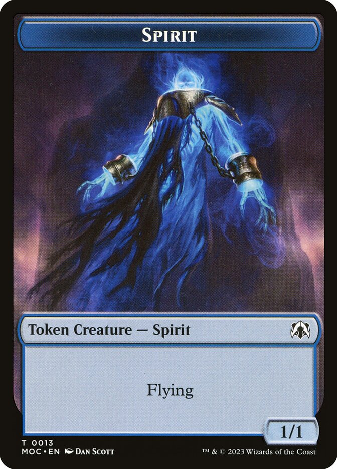 Spirit card front
