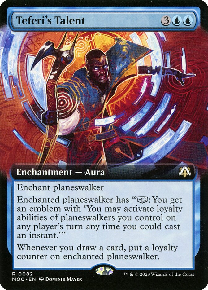 Teferi's Talent card front