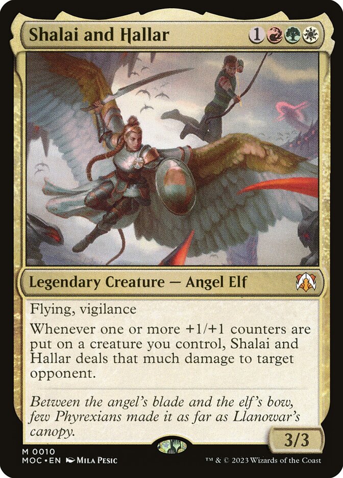 Shalai and Hallar card front