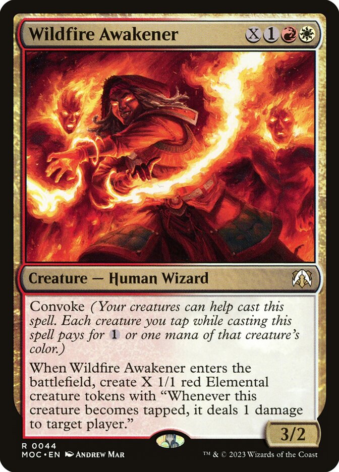 Wildfire Awakener card front
