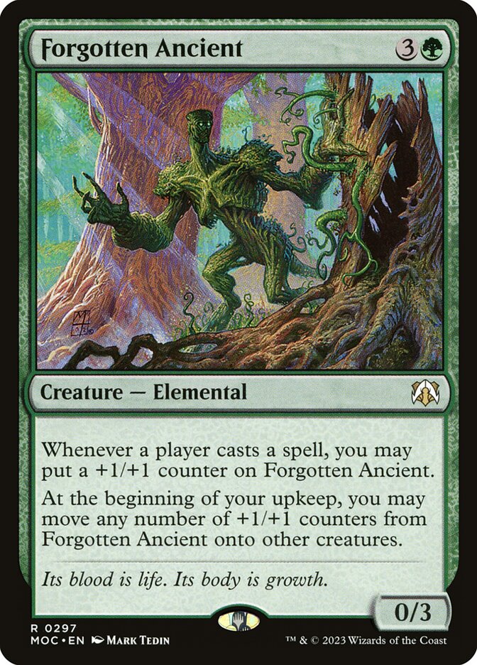 Forgotten Ancient card front