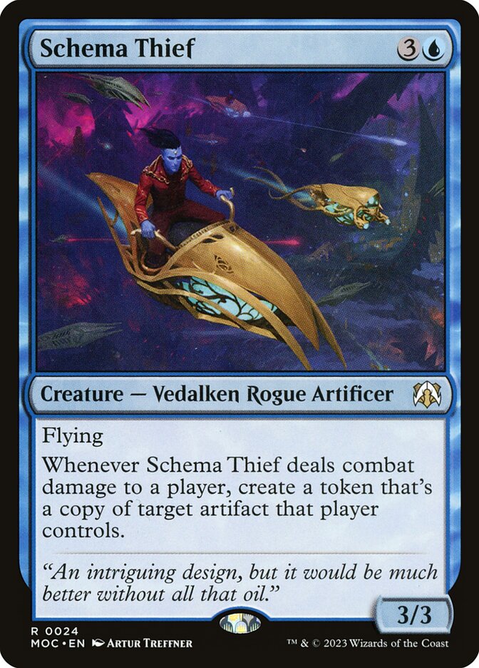 Schema Thief card front