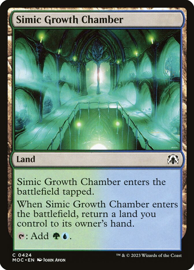 Simic Growth Chamber card front