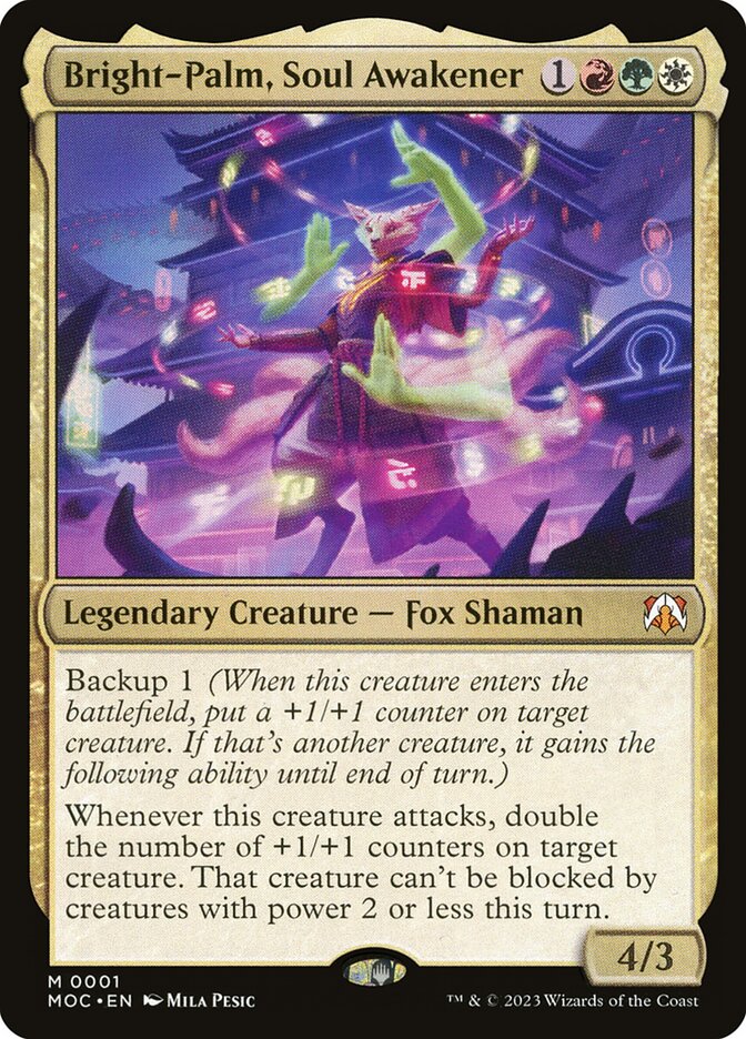 Bright-Palm, Soul Awakener card front