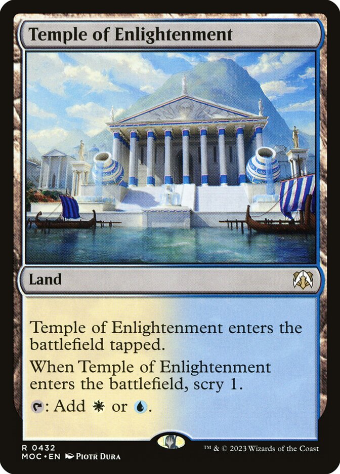 Temple of Enlightenment card front