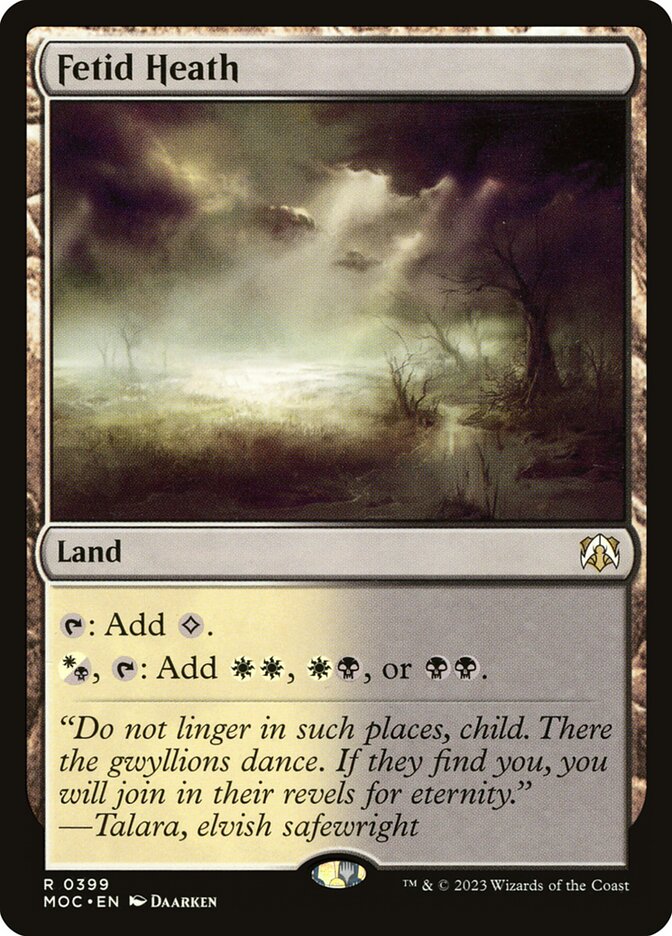 Fetid Heath card front