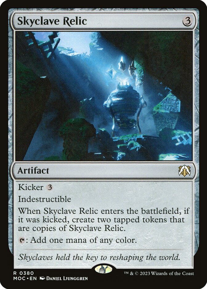 Skyclave Relic card front