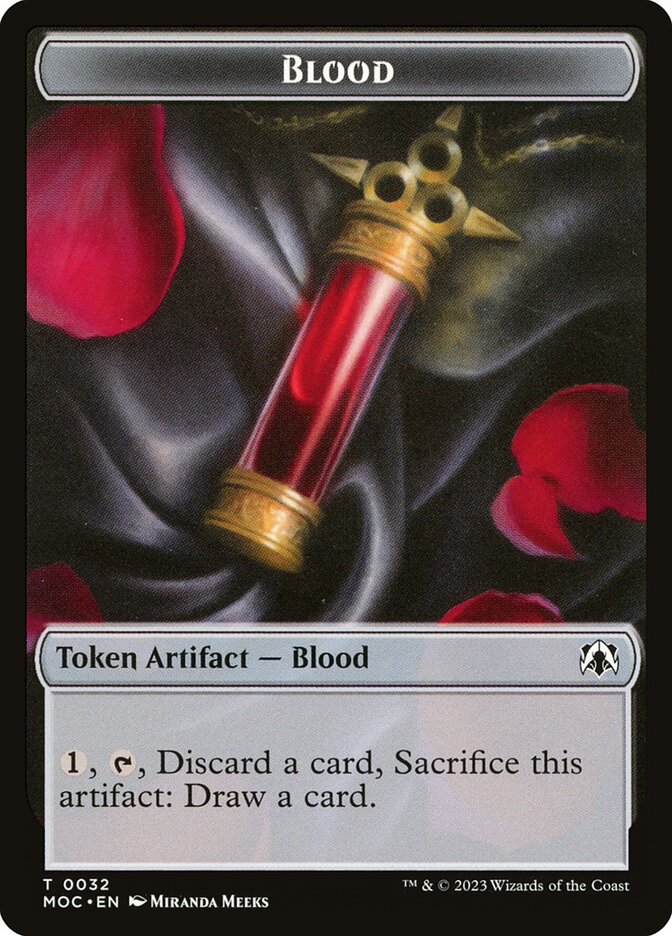Blood card front