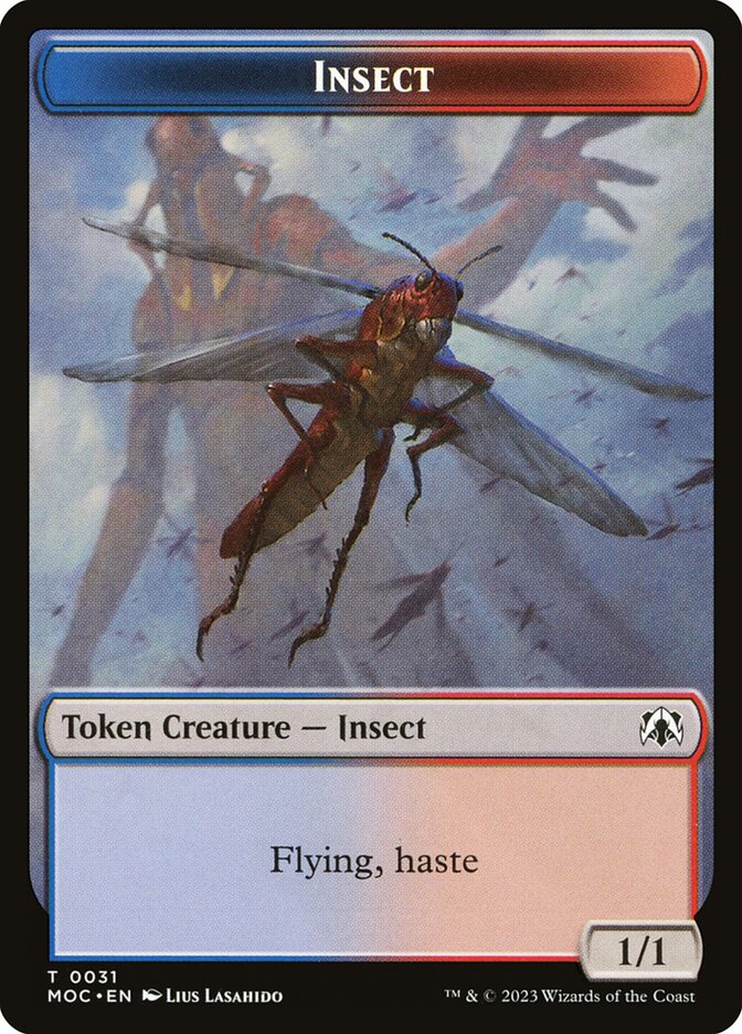 Insect card front