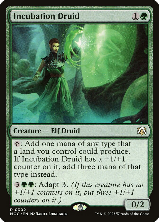 Incubation Druid card front