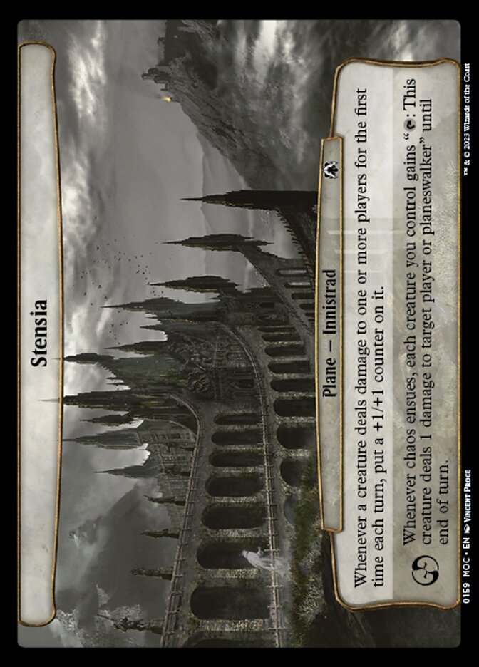 Stensia card front